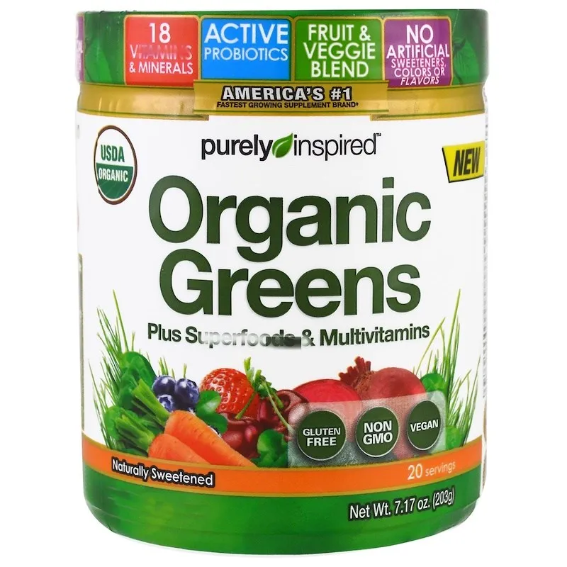 

Organic Green mixture, Probiotic Formula, Original, 7.17 oz (203 g)
