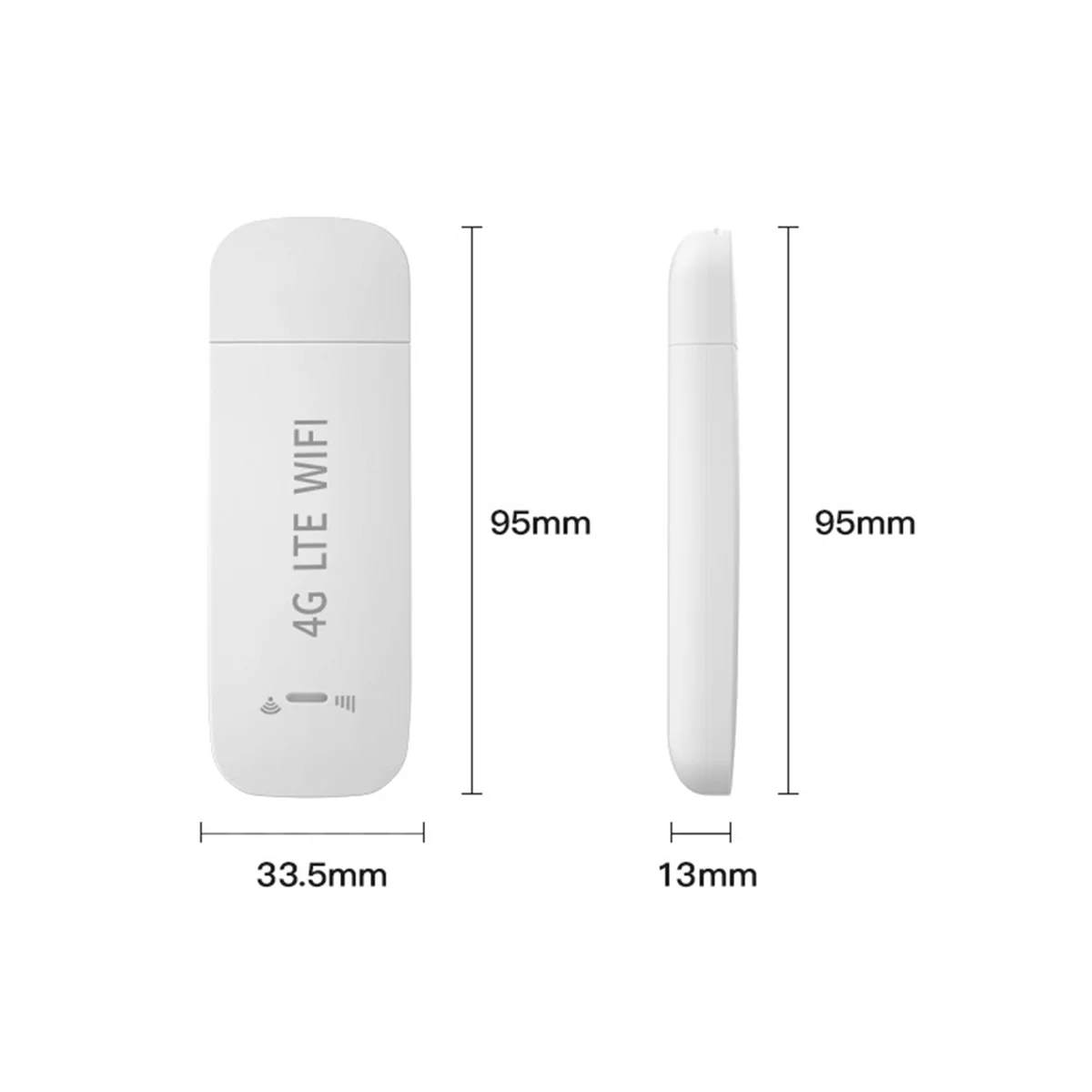 

4G Wireless Router Repeater High Speed 150Mbps Wireless WiFi Adapter with Antennas 2.4GHz Modem Dongle WiFi Router