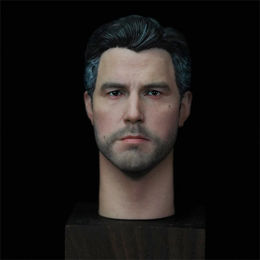 

For Sale 1/6th Hand Painted Superhero Ben Affleck Battle Vivid Head Sculpture Carving for 12'' PH TBL Action Figure