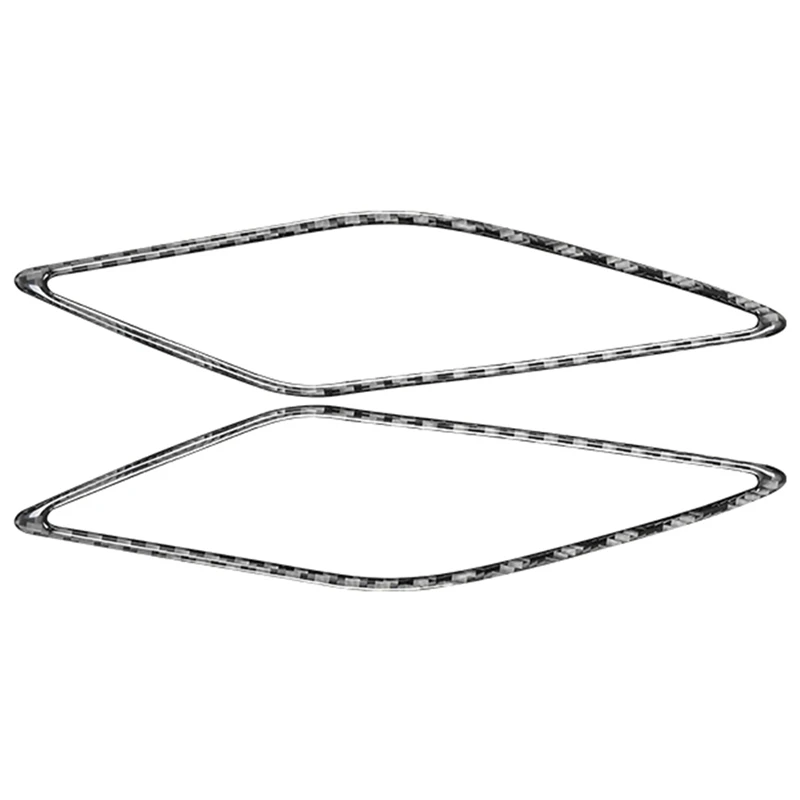 

2Pcs A-Pillar Speaker Frame Car Accessories Interior Carbon Fiber Stickers For Golf 8 MK8 2021