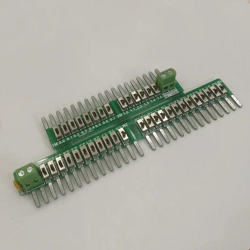 Фото Плата симуляции ввода-вывода AMSAMOTION CPU224XP/CPU226 для отладки ПЛК Siemens S7-200 №2