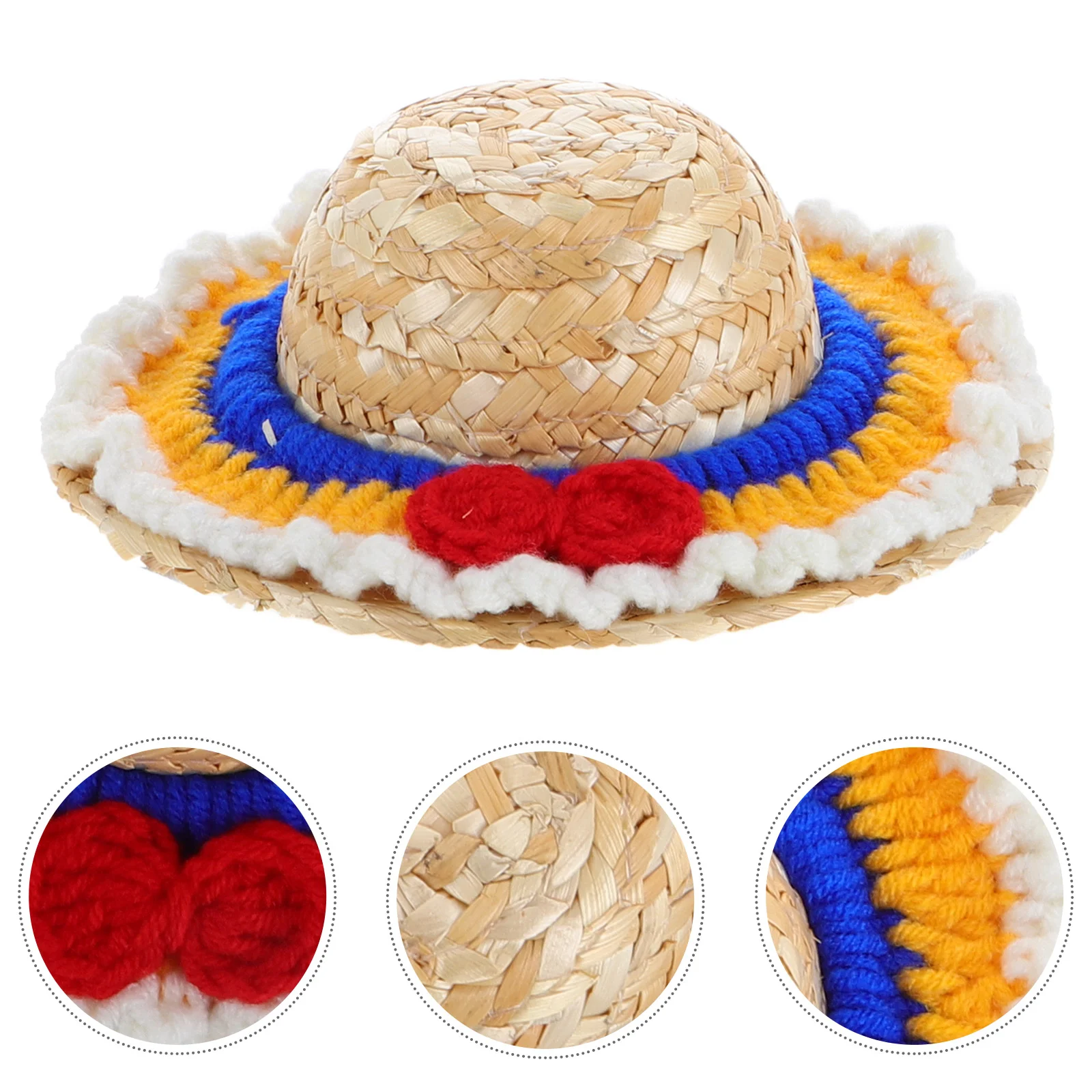 Соломинки Автомобиль Робот Шляпа Украшение приборной панели Автомобильный Шарм