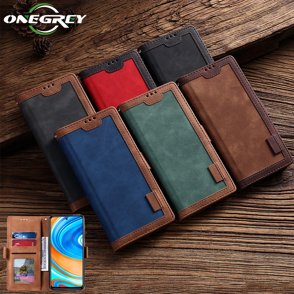 

Leather Wallet Case For Xiaomi Poco X3 M3 11 10T CC9 E Lite Note10 Redmi 9A 9C K20 K30 Note 11 10 10S 9 9S 9T 8T 8 Pro Max Cover