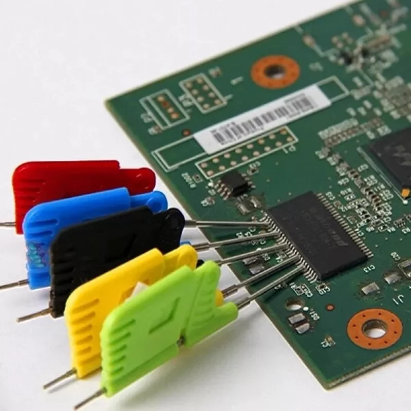 

Новинка 2023 10 шт. зажимы для тестирования SDK08 SMD IC зажимы для тестирования электрических проводов Ультра маленький зажим тестовый чип