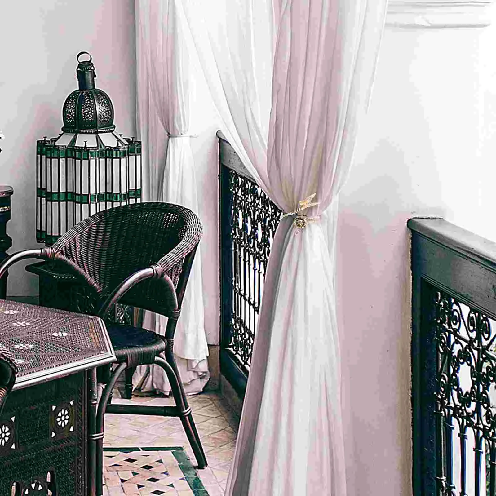 

Занавески, задние занавески, фиксирующие пряжки, железные Сменные Завязки для окон дома, элегантные завязки