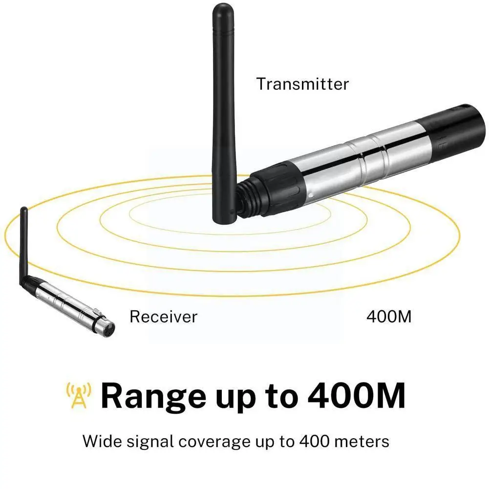 

Dmx512 беспроводной передатчик 2,4g встроенный аккумулятор приемник Laserlights контроллер Dmx сценический эффект Emissor Dmx T5k3