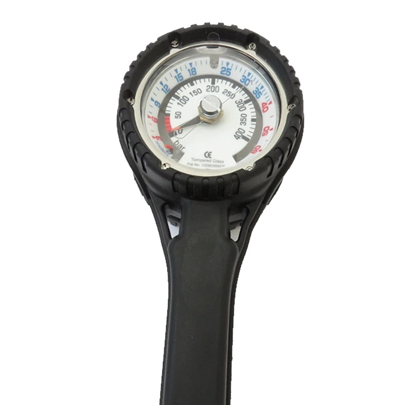 Манометр BCD для подводного плавания 1-й манометр и глубина 400 бар тестер
