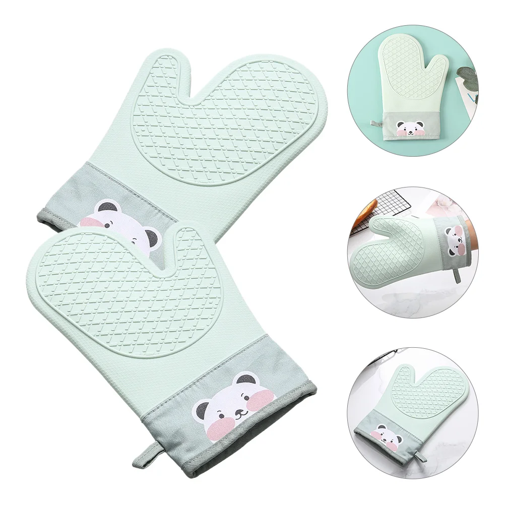 

Mitts Mittens Gloves Oven Baking Pot Hot Heat Resistant Kitchen Holder Microwave Glove Mitten Cooking Scald Anti Insulating Pads