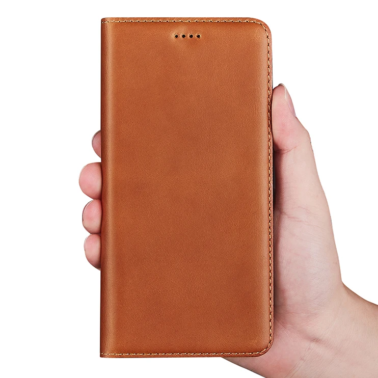 

Napa Pattern Genuine Leather Flip Case For Samsung Galaxy A12 A21 A31 A41 A51 A71 A22 A32 A42 A52 A52S A72 A33 A53 A73 Cover