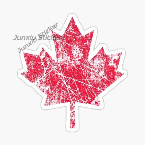 Фото TORONTO CANADA кленовый лист пейзаж путешествия автомобиль наклейка виниловая самоклеящаяся декоративная наклейка №4