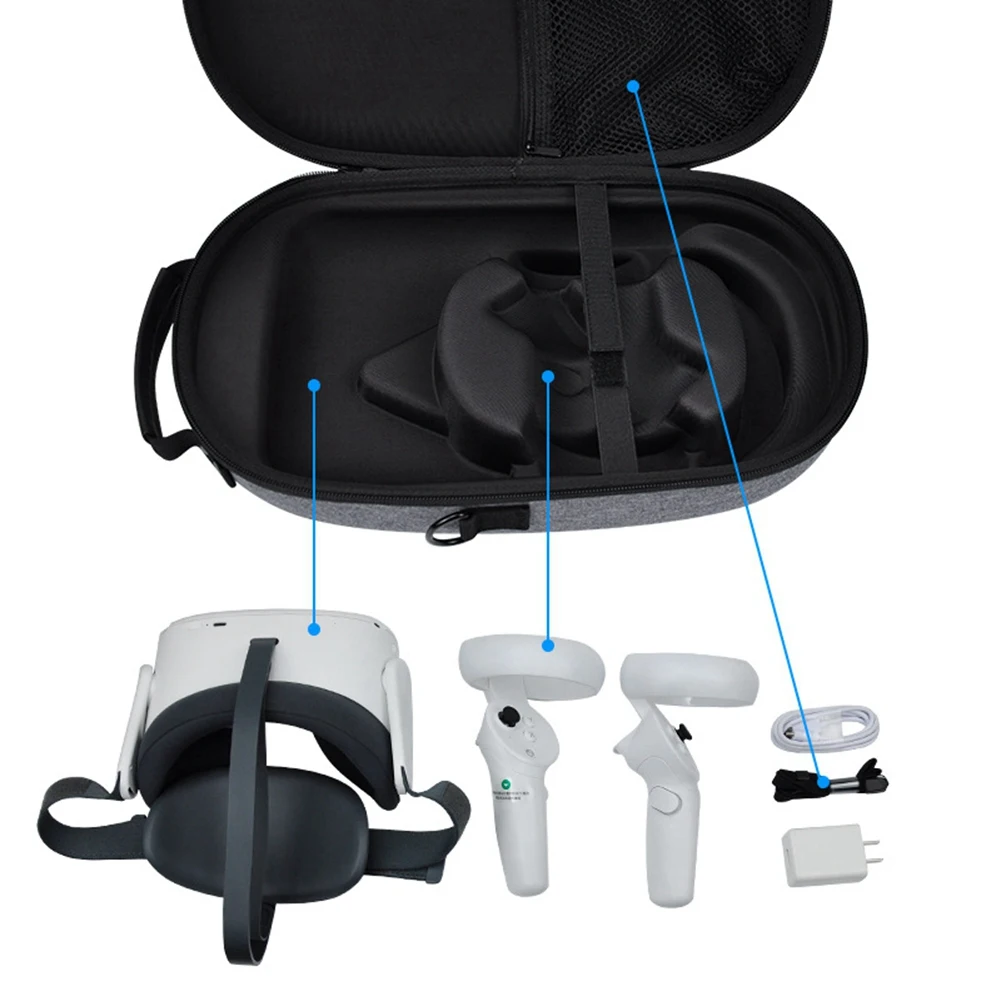 Дорожный чехол для Pico Neo 3 сумка хранения жесткая защита из ЭВА с ручкой плечевой