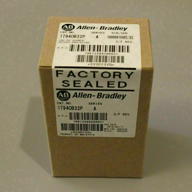 

Новый заводской герметичный 1794-OB32P / A гибкий 32-точечный цифровой выходной модуль