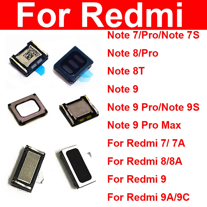 Динамик для Xiaomi Redmi Note 7 7s 7Pro/Note 8 Pro запасные части наушников | Мобильные телефоны и