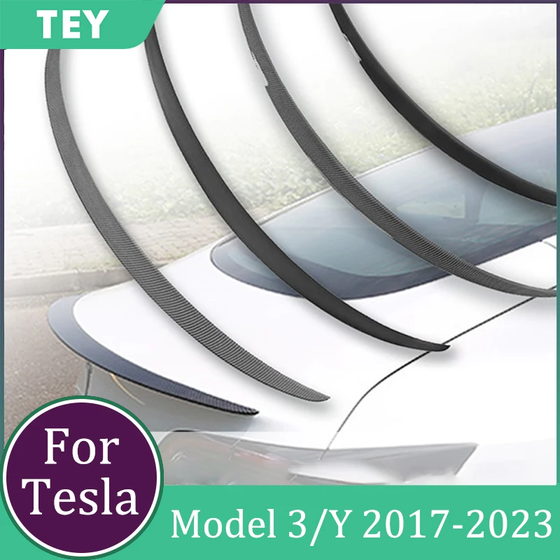 

Tesla Spoiler ABS Spoilers Wings For Tesla Model 3 Y 2017-2023 Accessories Original High-performance Sport Exterior Modification