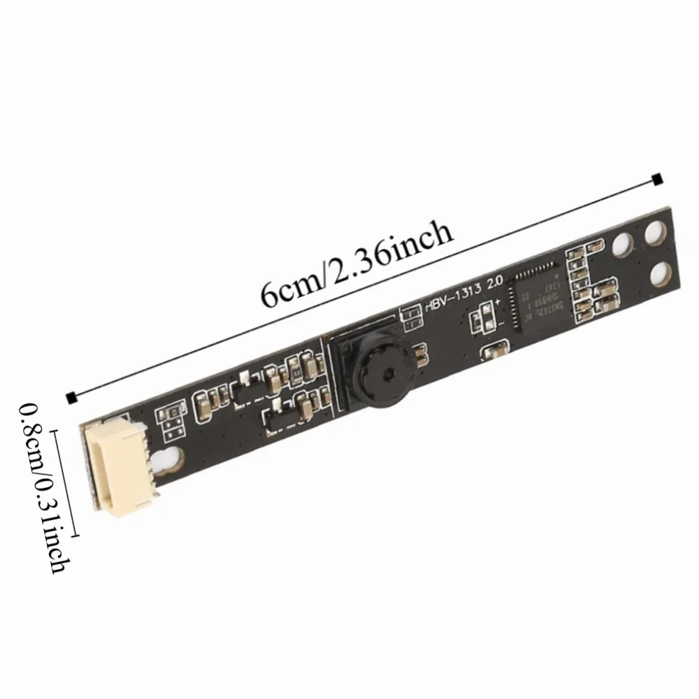 Модуль камеры OV2659 60 °   Широкоугольный USB-модуль камеры на 2 миллиона пикселей 1600*1200 HBV-1313 с широкоугольным объективом (art.: 3920d9675bb2f) - 3920d9675bb2f