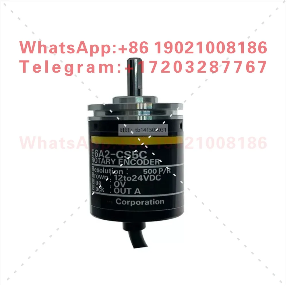 Фото Оригинальный роторный энкодер E6A2-CS5C 500P/R 0.5M E6A2-CW5C 200P №3