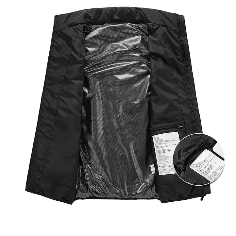 2024 Интеллектуальный жилет с подогревом 9 зон нагрева куртка моющийся для выгула