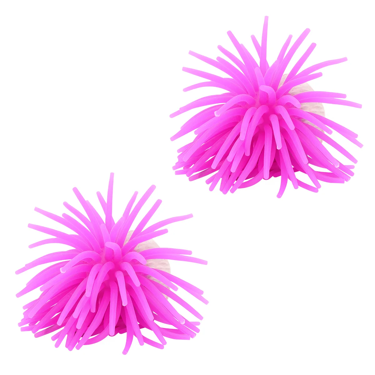 

2pcs Props Vivid Model Ornament Decor Props Urchin for Fisk Tank Aquarium