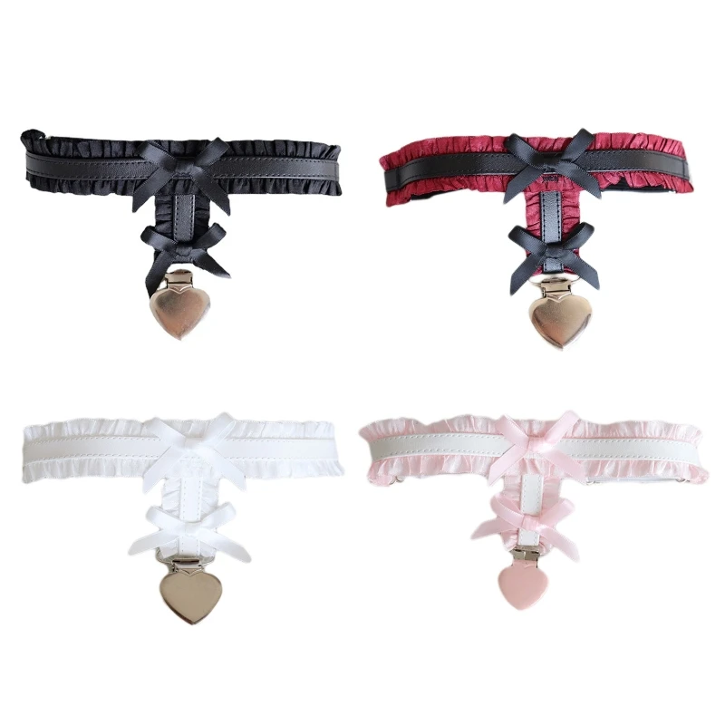 

Thigh Ring Heart Leg Rings Goth Lolita Garter Belt Pretty Gifts Lolita Dress Up