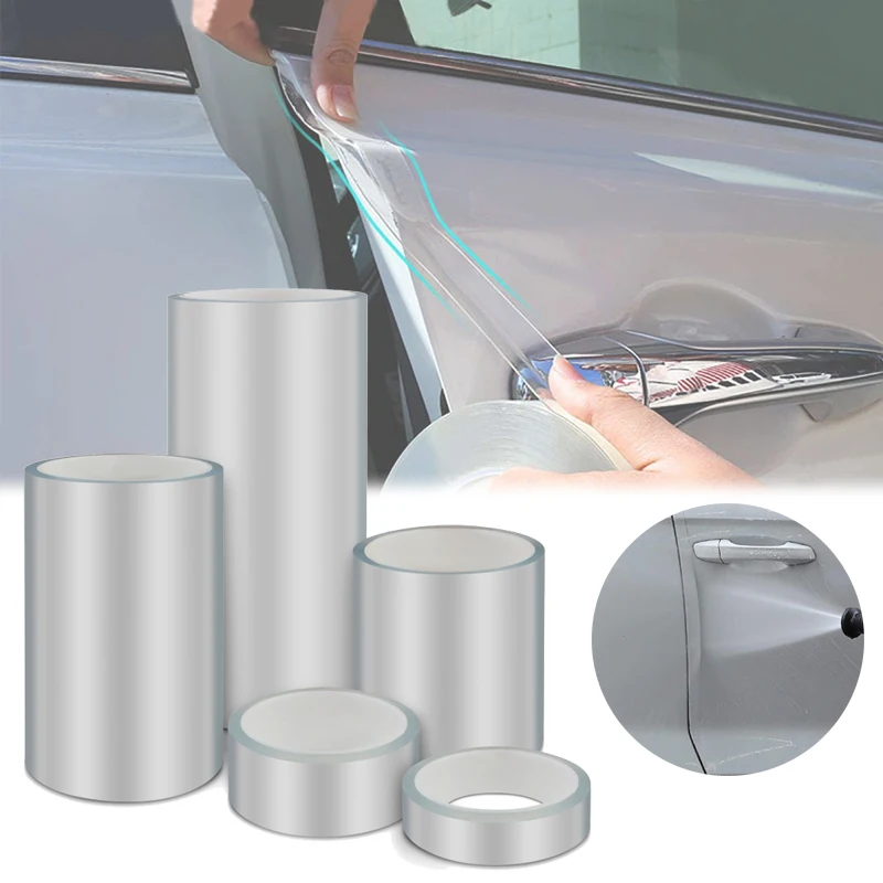 

Прозрачная нано-лента для защиты двери автомобиля, наклейка s против царапин, Защитная пленка для порога, Защитная Наклейка для края двери