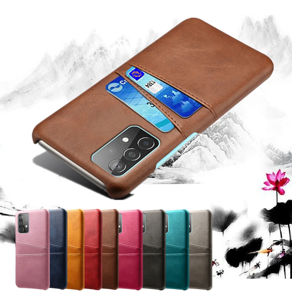 

For Samsung Galaxy A52 5G 4G Case Card Slot Holder PU Leather Cover For Samsung A52 SM-A525F 6.5" Coque Galaxy A52 Funda