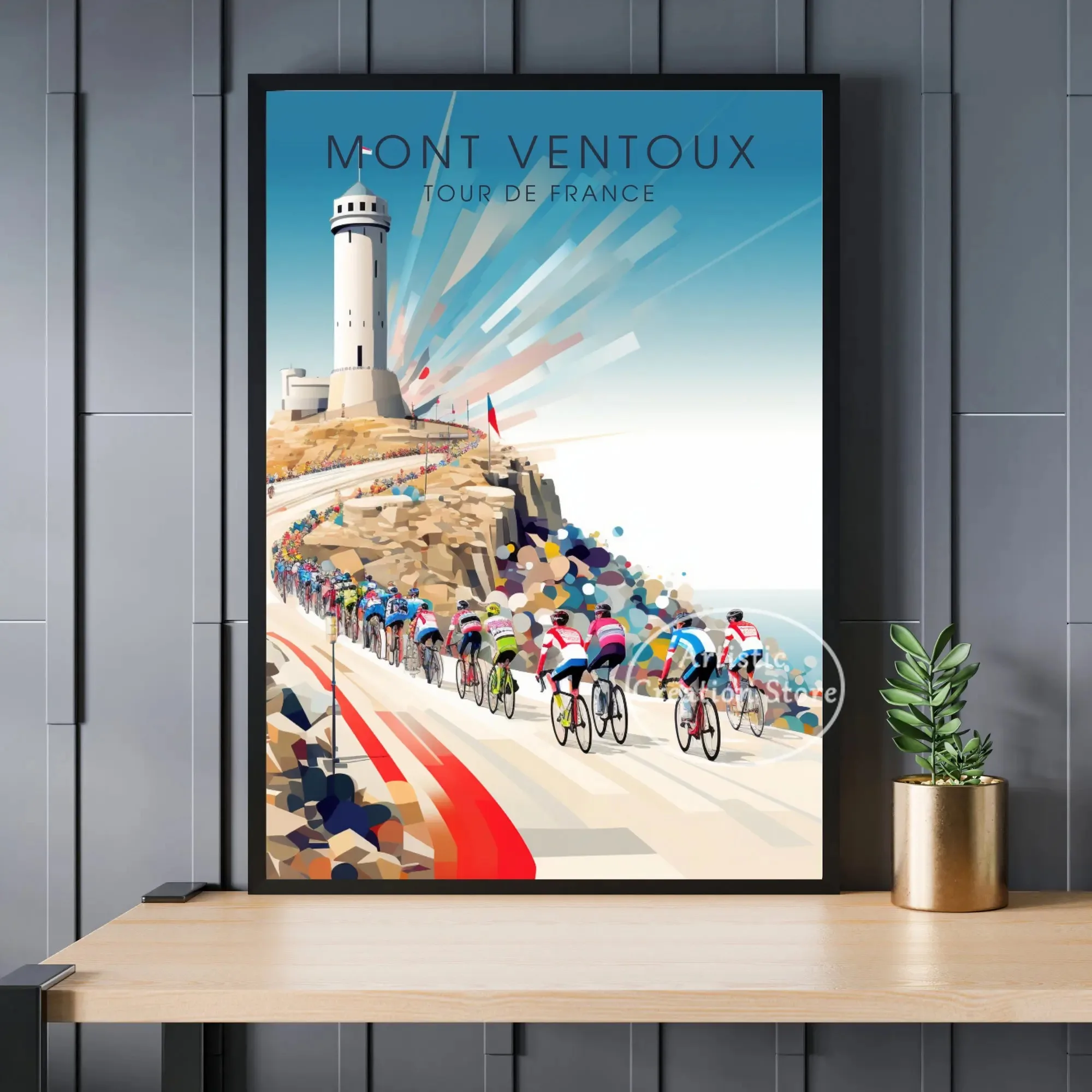 

Печать на холсте Тур Де Франс Alpe D'Huez Circuit