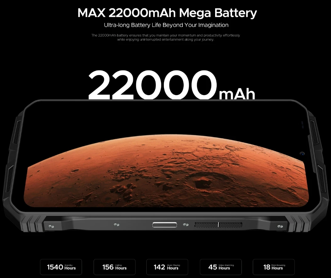 DOOGEE V MAX PLUS смартфон с 5 5-дюймовым дисплеем 16 ГБ ОЗУ 2025 Гб ПЗУ