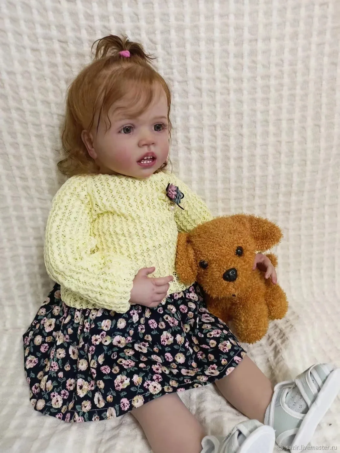 Ограниченная поставка по индивидуальному заказу 73 см Reborn Baby Wini с укорененными