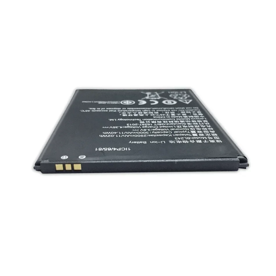 Аккумулятор BL243 для Lenovo Lemon K3 Note K50-T5 A7000 A5500 A5600 A7600 2900 мАч