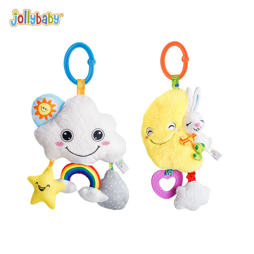 

Кулон на детскую коляску Moon Cloud Dora Bell, обучающая игрушка для новорожденных, плюшевые игрушки