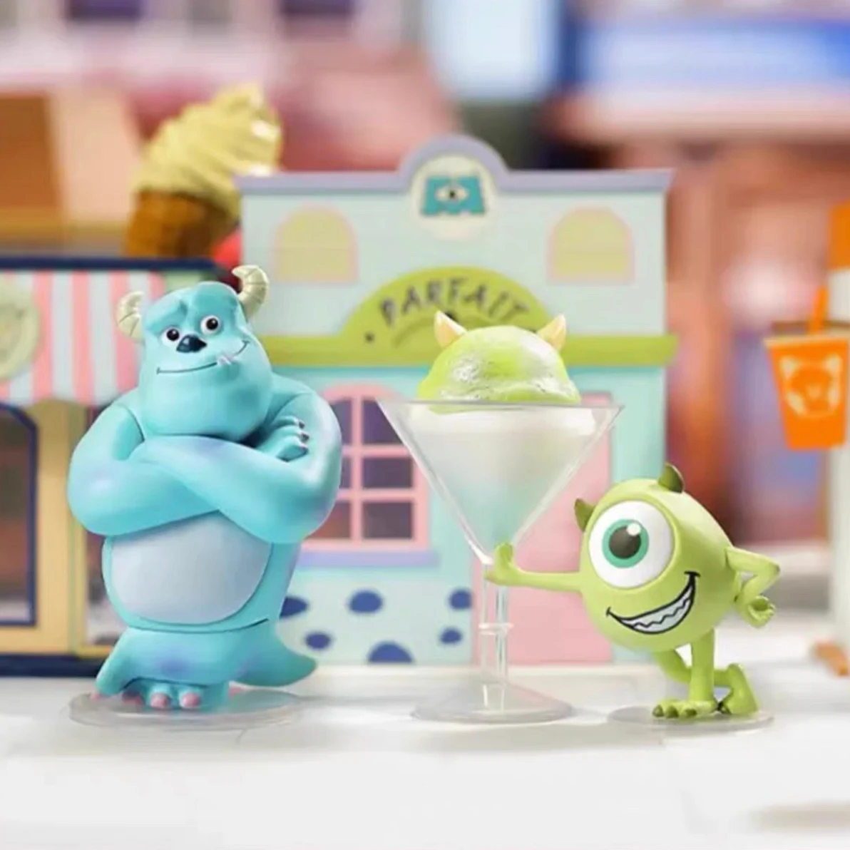 Оригинальная модель MINISO Pixar счастливый десерт уличная серия Женская фигурка