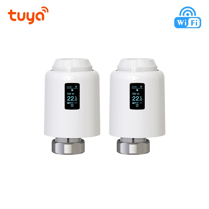 

Tuya Smart WiFi Термостатический клапан для радиатора TRV604