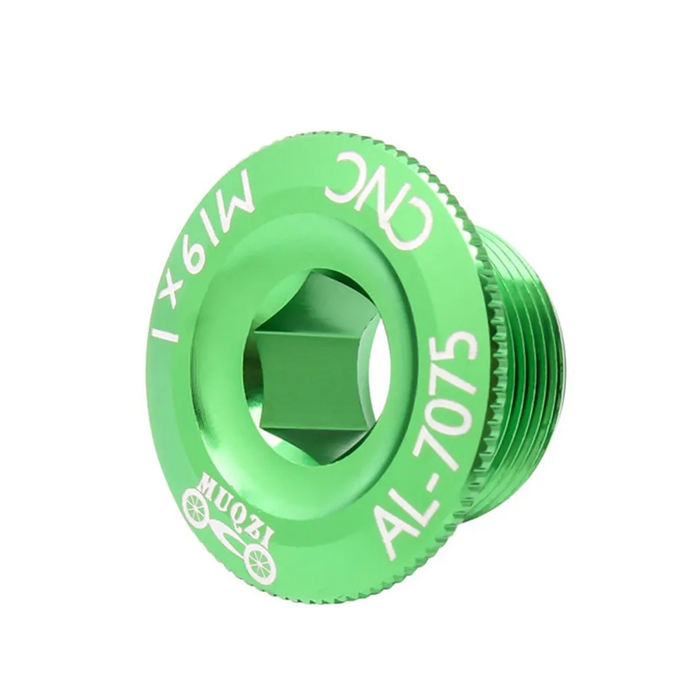 

Replacement Bicycle Crank Cover Screw Road Screw Universal Crank For Hollow M19*1MM One Alloy Aluminum Bike Cover