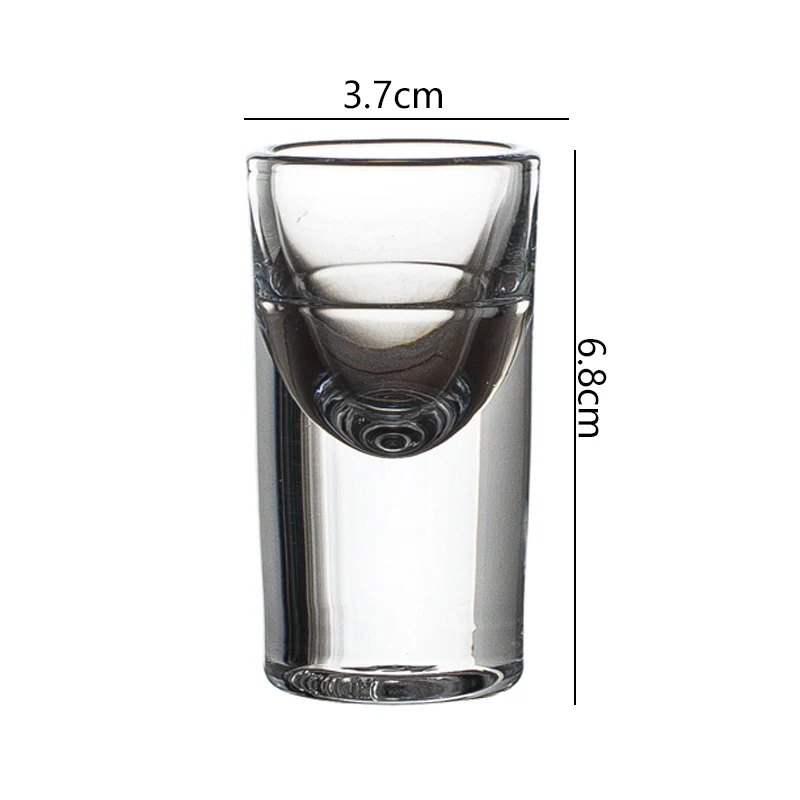 Набор из 12 предметов 15 мл бокалы для вина в современном стиле с толстым дном