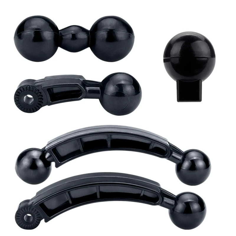 

Double Ball for Head 17mm Adapter Extension Joint Mount Adapter Connecting Bracket for Magnetic Car Phone Tablet Holder