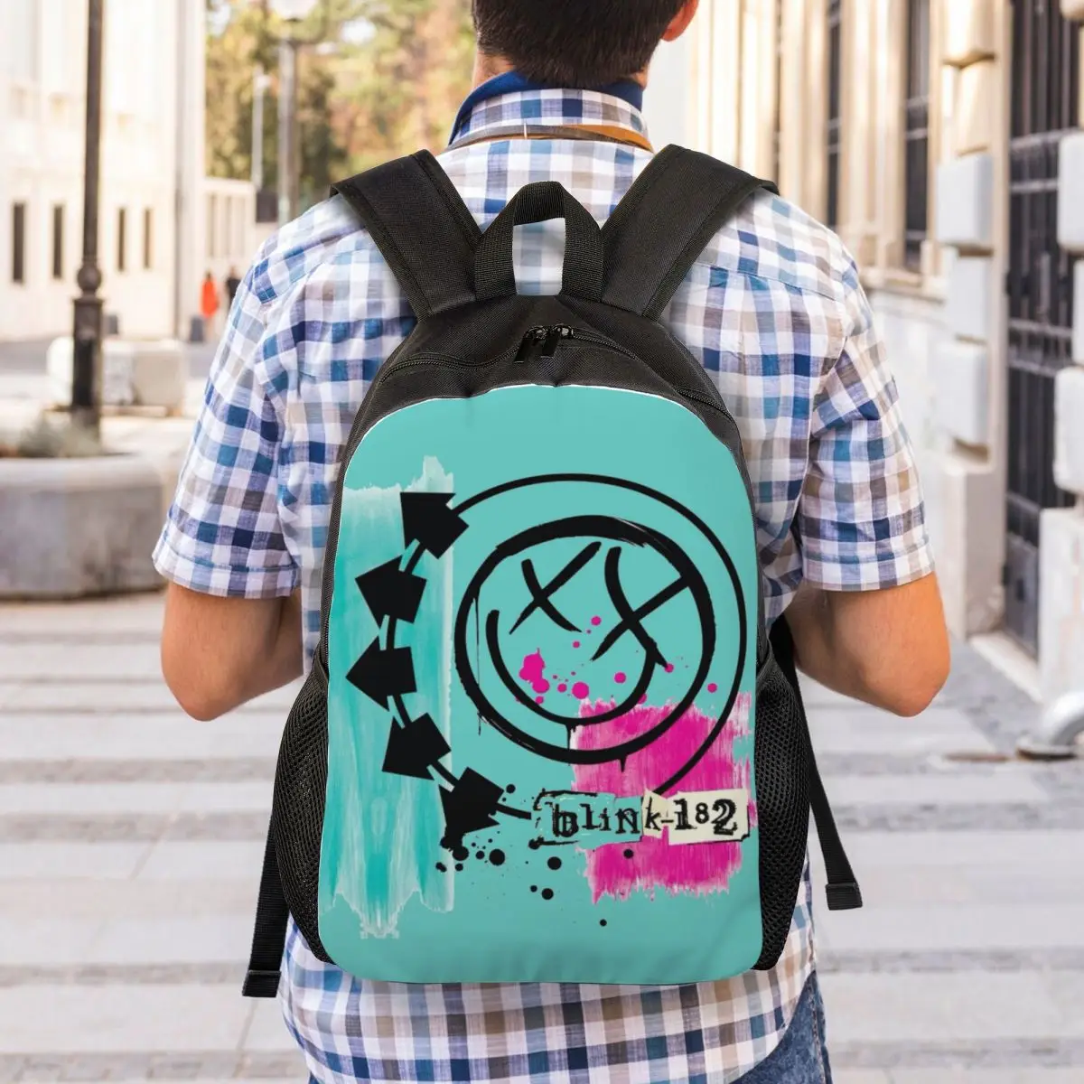 Рюкзаки B-Blinkes 182 мужские и женские водонепроницаемые школьные винтажные