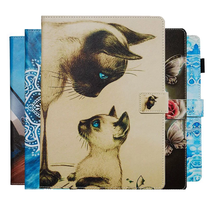 

Чехол с изображением тигра и цветка для Samsung Tab A 10,1, Женский чехол для планшета Samsung Galaxy Tab A T510, T515, 10,1, 2019