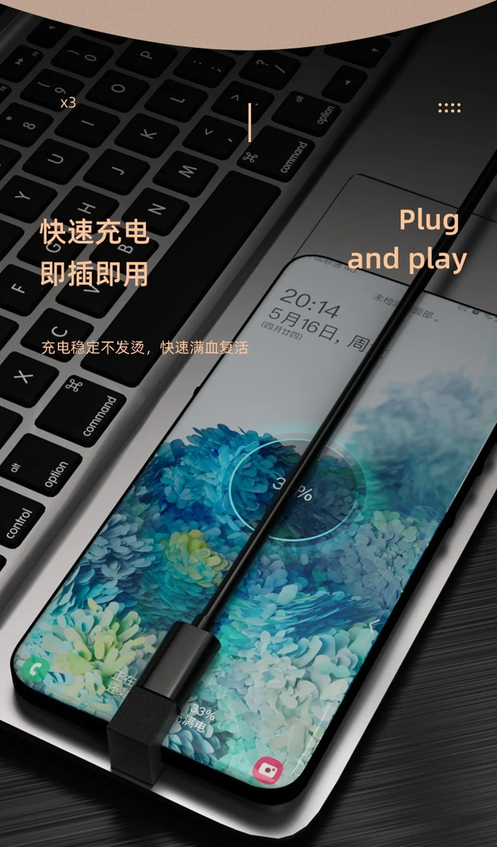 USB 3.1 C-тип конвертер-адаптер NoEnName_Null