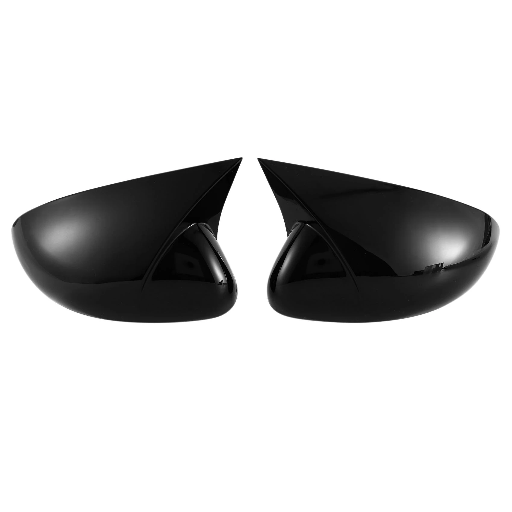 

Car Glossy Black Ox Horn Rearview Side Glass Mirror Cover Trim Frame Side Mirror Caps for Honda CITY 2020 2021 2022