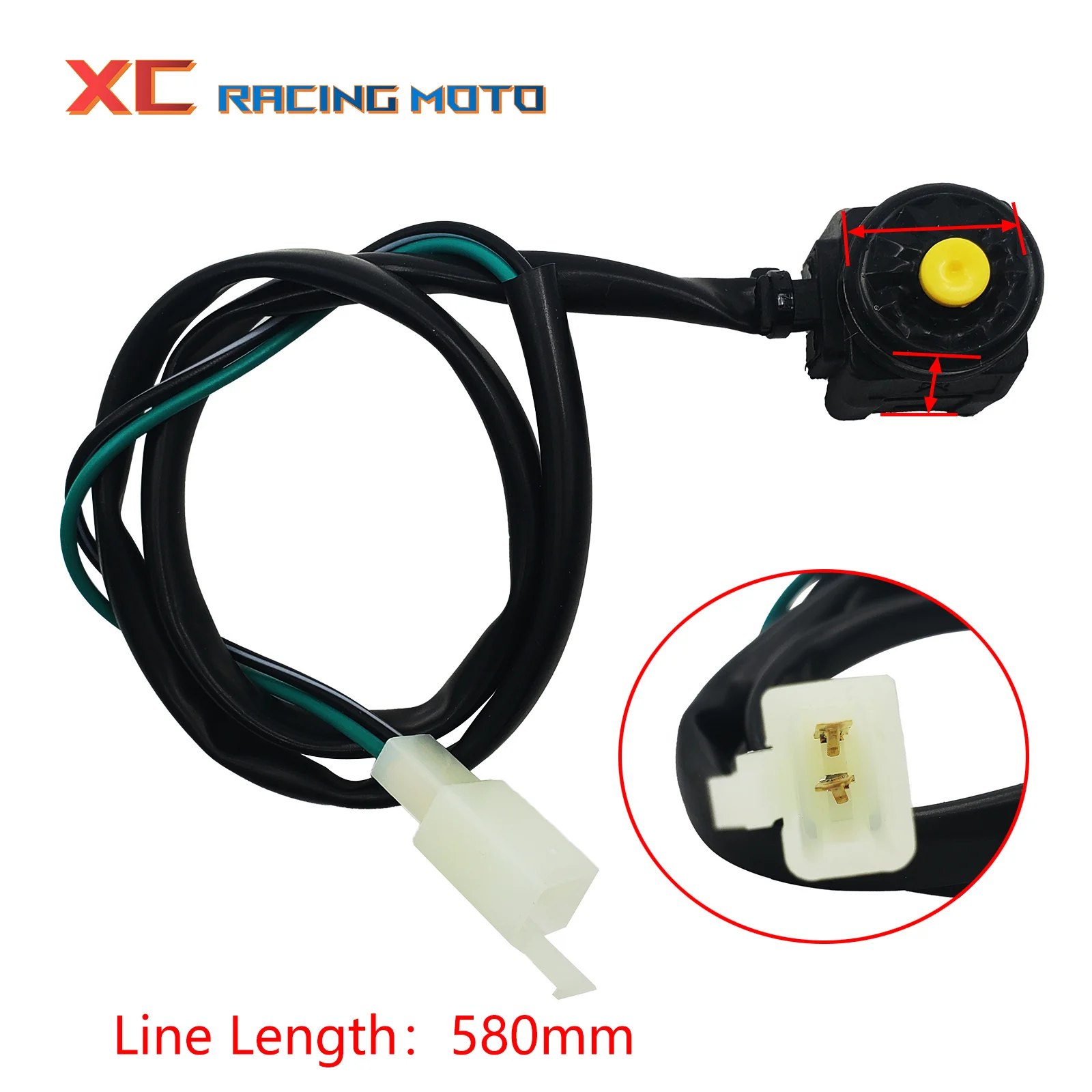 Motorcycle 22mm Handlebar Universal Push Button Switch Power Switchs Engine Starter Kill For KTM Honda Yamaha Kawasaki Suzuki |