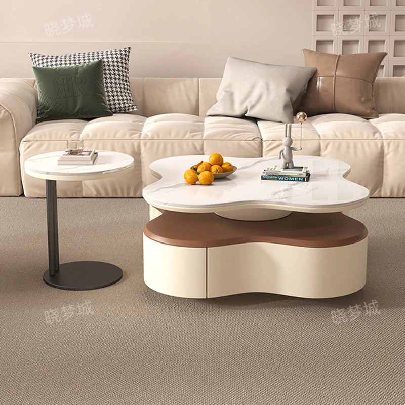 

Room Coffee Mobile Table Mesa Bedside Round Hall Patio Desk Modern Salon Table Mini Luxury Stolik Kawowy Furniture Outdoors