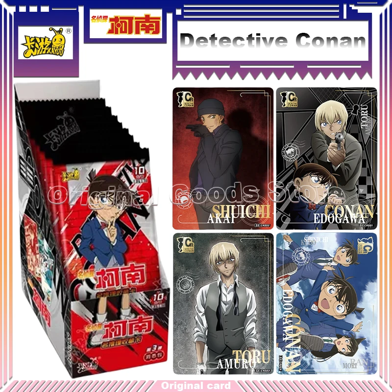 Оригинальные карты KAYOU аниме Детектив Конан DONGXI Pack коллекция для хобби