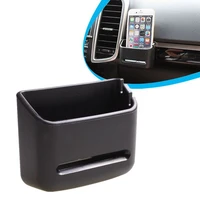 car storage box for coin card mobile phone holder auto interior supplies sundries bracket soft pvc car organizer box accessories