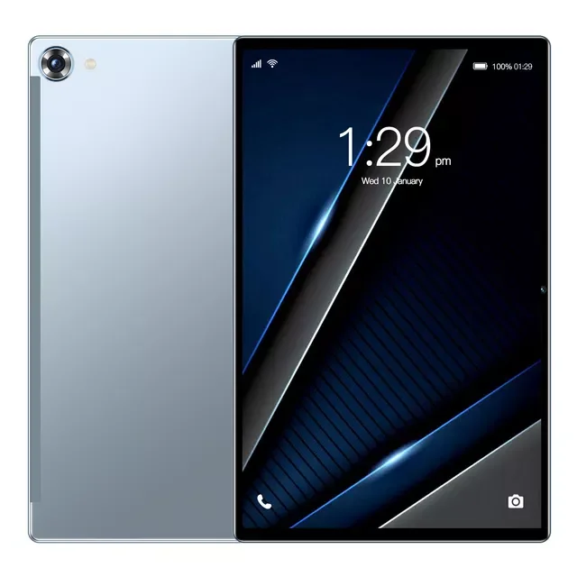 

Планшет Android 12, 10,1 дюйма, 6 ГБ, 128 ГБ, дисплей 120 Гц, 4 стереодинамика, 8000 мАч, планшет MI 5