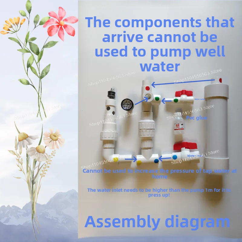 

Молоточный насос для воды из ПВХ