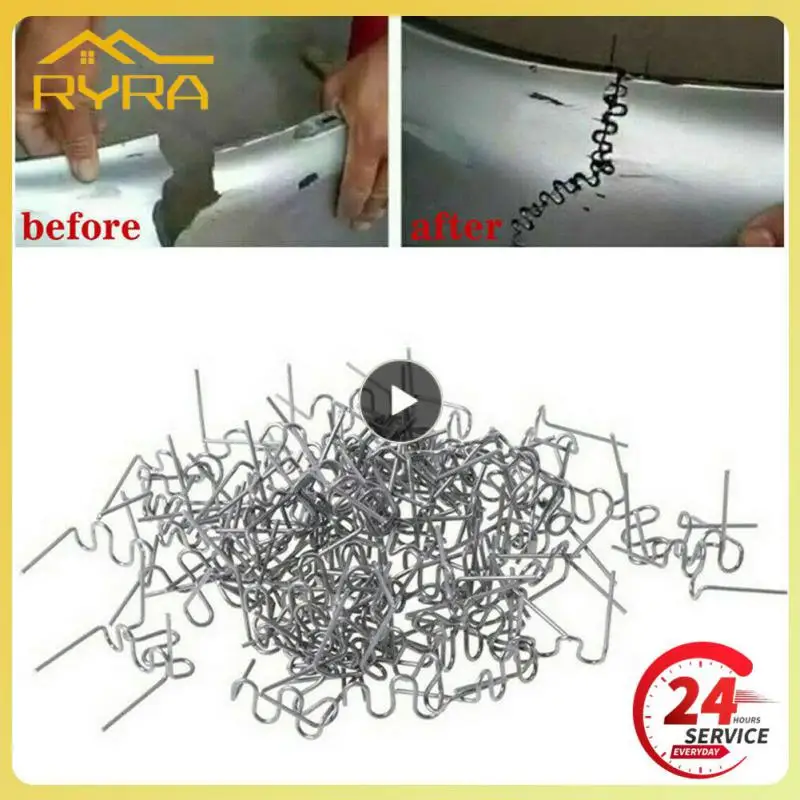 

Bumper Repair Iron Staples Tool Plastic Welding Bumper Soldering S Wave Staples Welding Machine Accessories