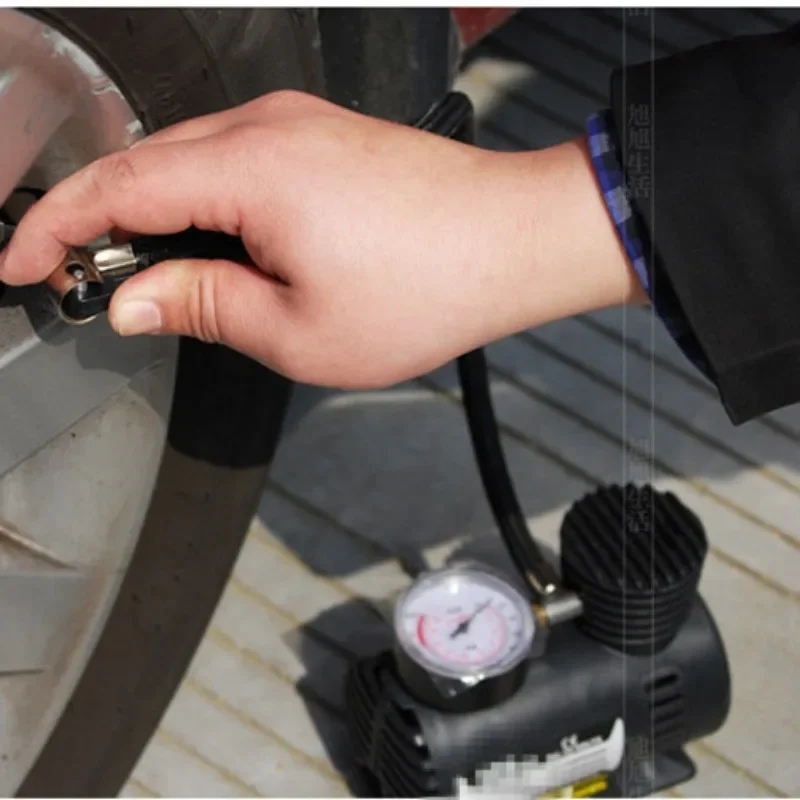 Портативный автомобильный электрический воздушный компрессор 12 В 300 PSI насос для