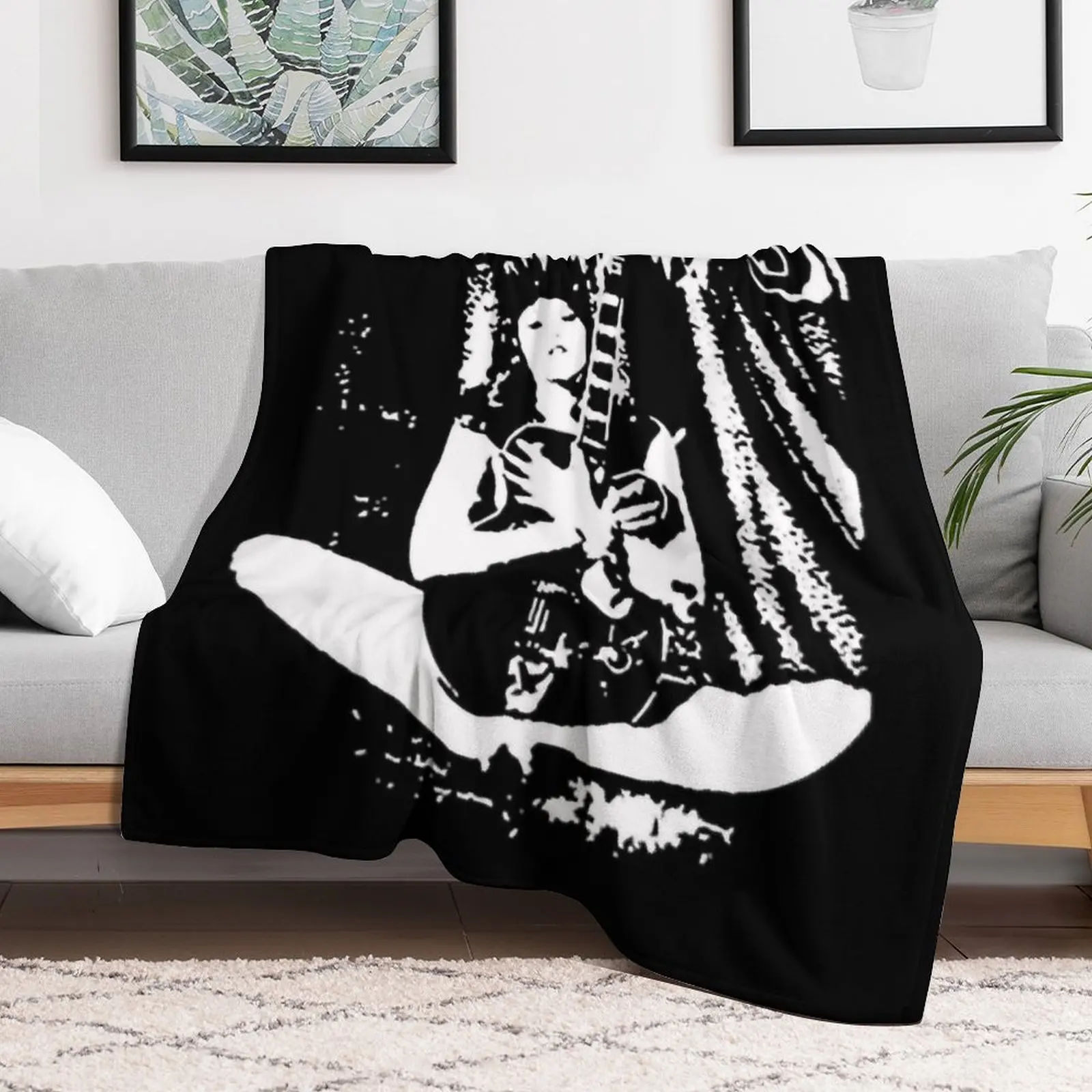 Винтажное фланелевое одеяло крафтовое