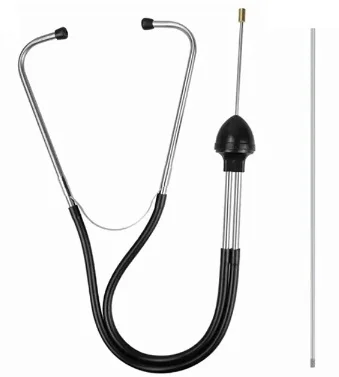 

Стетоскоп с автоматическим цилиндром, блок двигателя автомобиля, диагностические автомобильные слуховые инструменты, противоударный стетоскоп для механики из хромированной стали