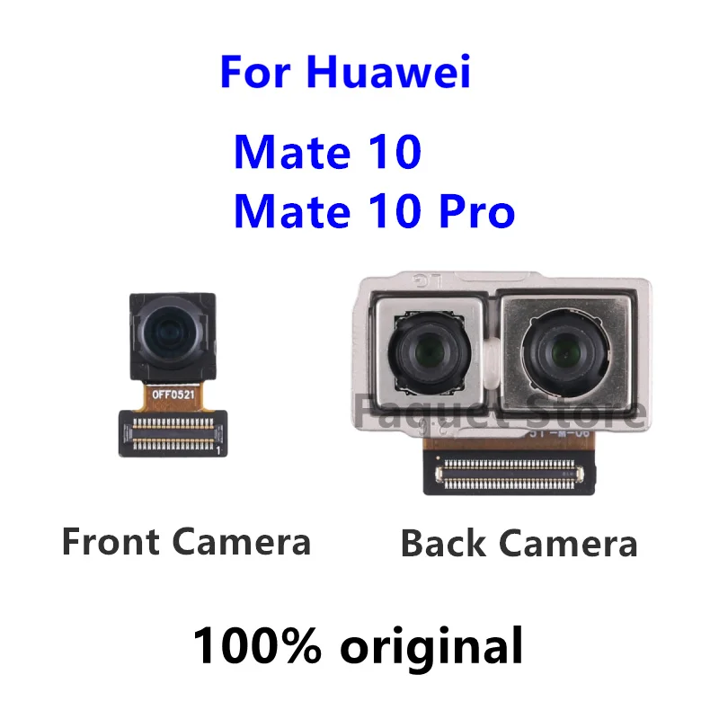 

Original Rear Camera For HUAWEI Mate 10 Pro Big Back + Front Camera Module Flex Replacement Parts Mate10